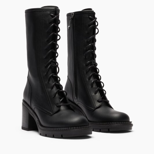 Casadei Combat Boot Concept Symphony Nero 1R522A0801C2860 Casadei Combat Boot Concept Symphony Nero 1R522A0801C2860