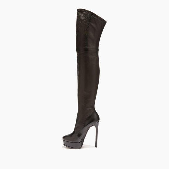 Casadei Flora Over The Knee Black 1T831E1401T0053 Casadei Flora Over The Knee Black 1T831E1401T0053