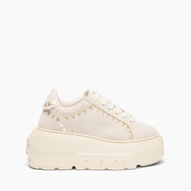 Casadei Offroad Divine Sneaker Yogurt Gold 2X089A0201C2911