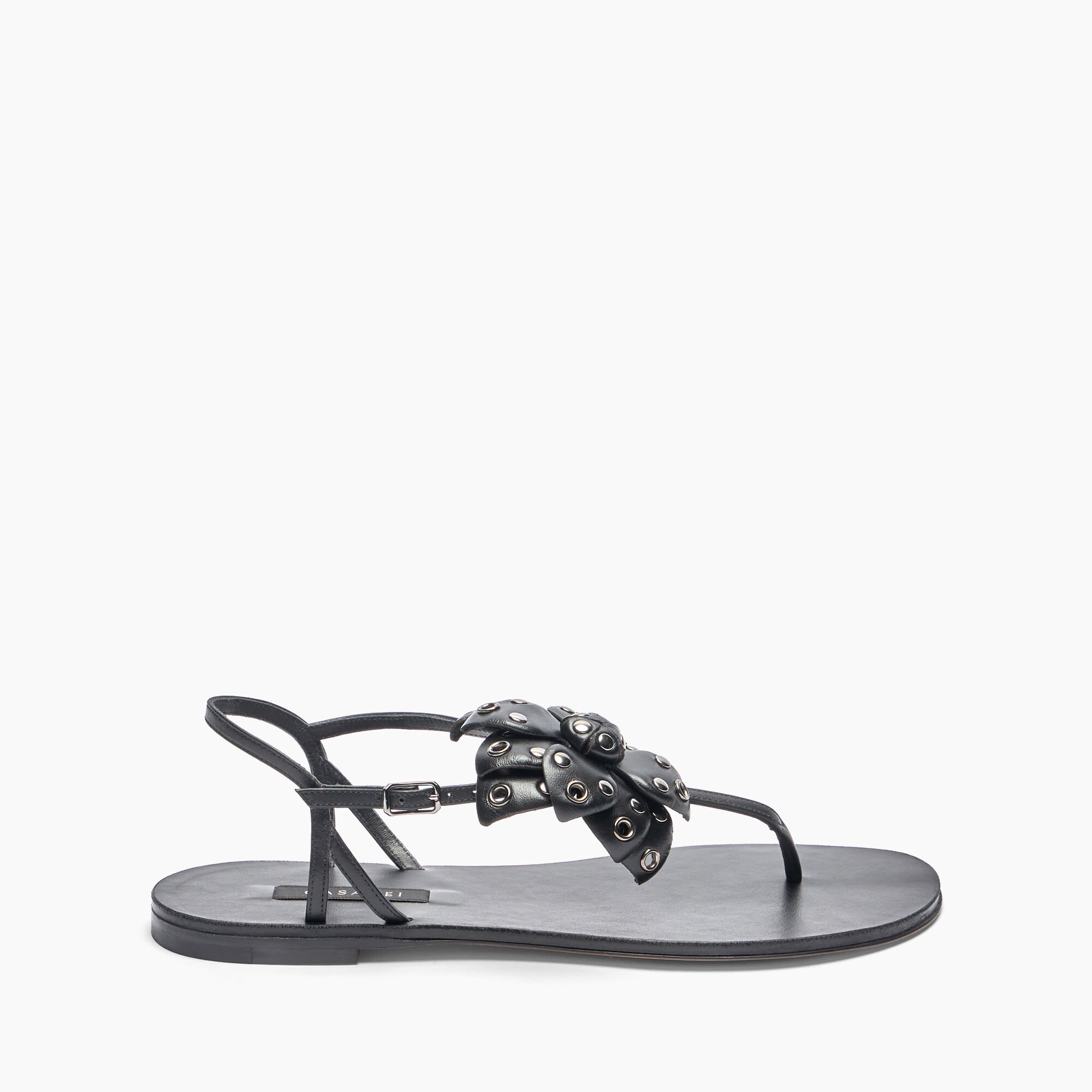 Casadei Angie Flat Black 1N246J0101C2821
