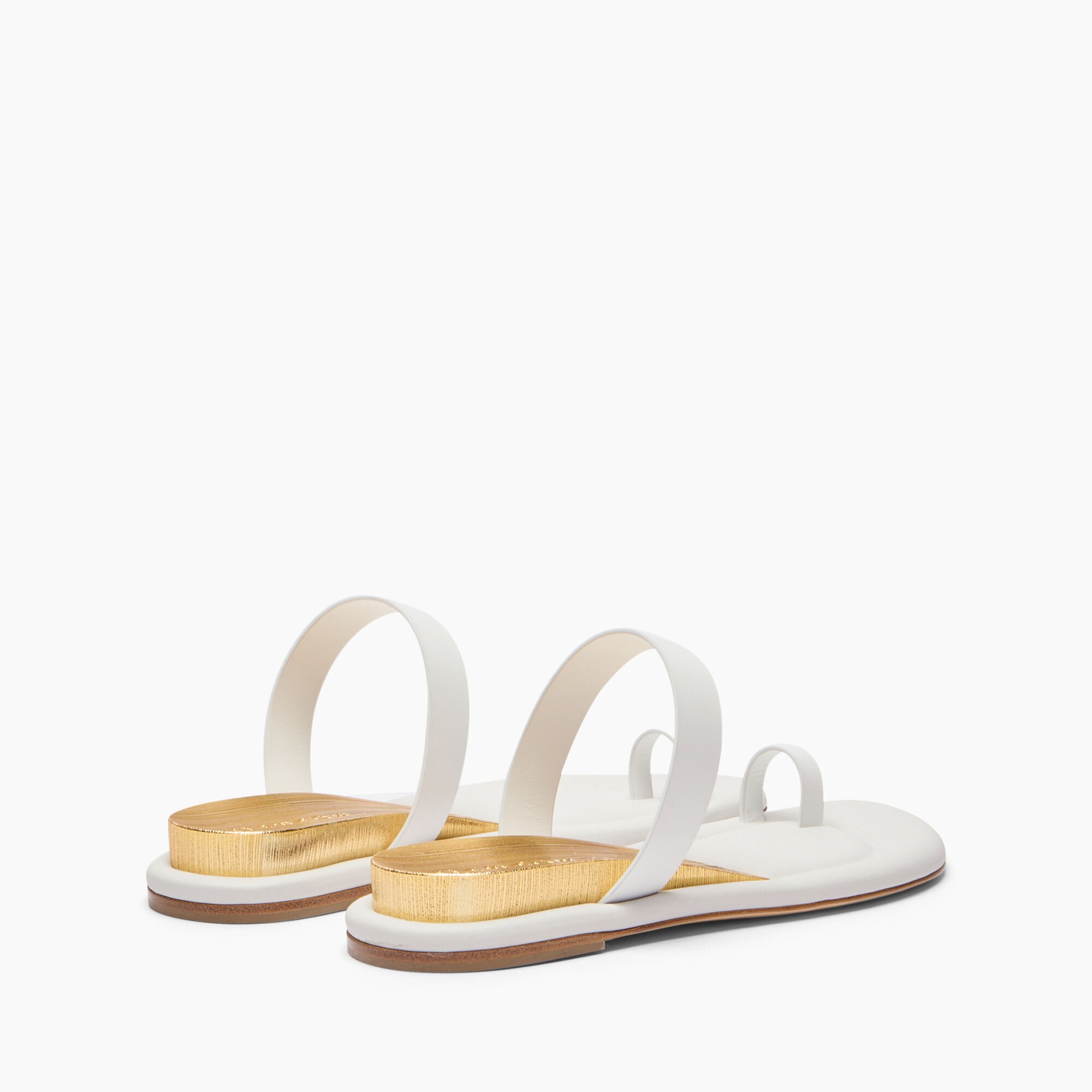 Casadei Zeppa Blade Sandals White 1N235J0201C2667