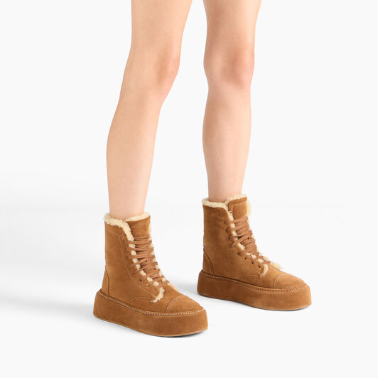 Casadei High Box Sneaker Brandy 2X146C0511C3123 Casadei High Box Sneaker Brandy 2X146C0511C3123