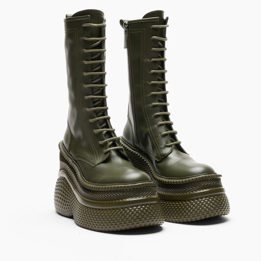 Casadei Mammouth Boot Forest 2R567C1401C1511 Casadei Mammouth Boot Forest 2R567C1401C1511