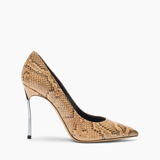 Casadei Blade Basilisco Pump Natural 1F915W100MC3088 Casadei Blade Basilisco Pump Natural 1F915W100MC3088