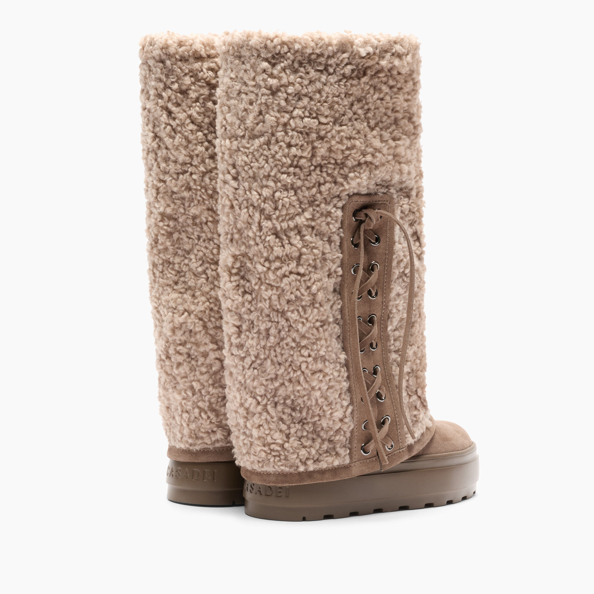 Casadei Double Face High Boot Caribou 2S395A0811T0556