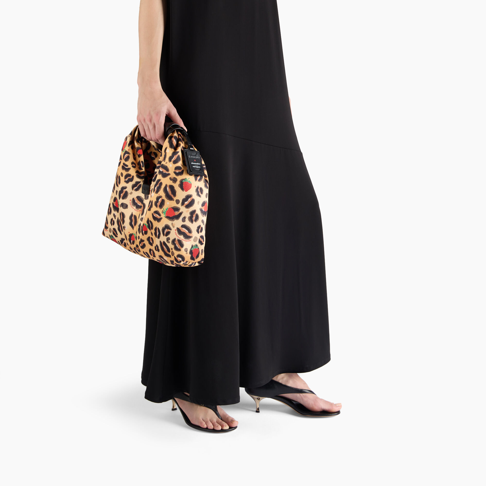 Casadei Casadei x Enriquez Bag Leo, Black 3W495B0000LEOEN Casadei Casadei x Enriquez Bag Leo, Black 3W495B0000LEOEN