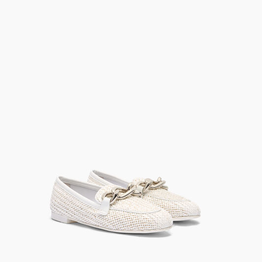 Casadei Hanoi Loafers Bianco 1D281J0101C1293