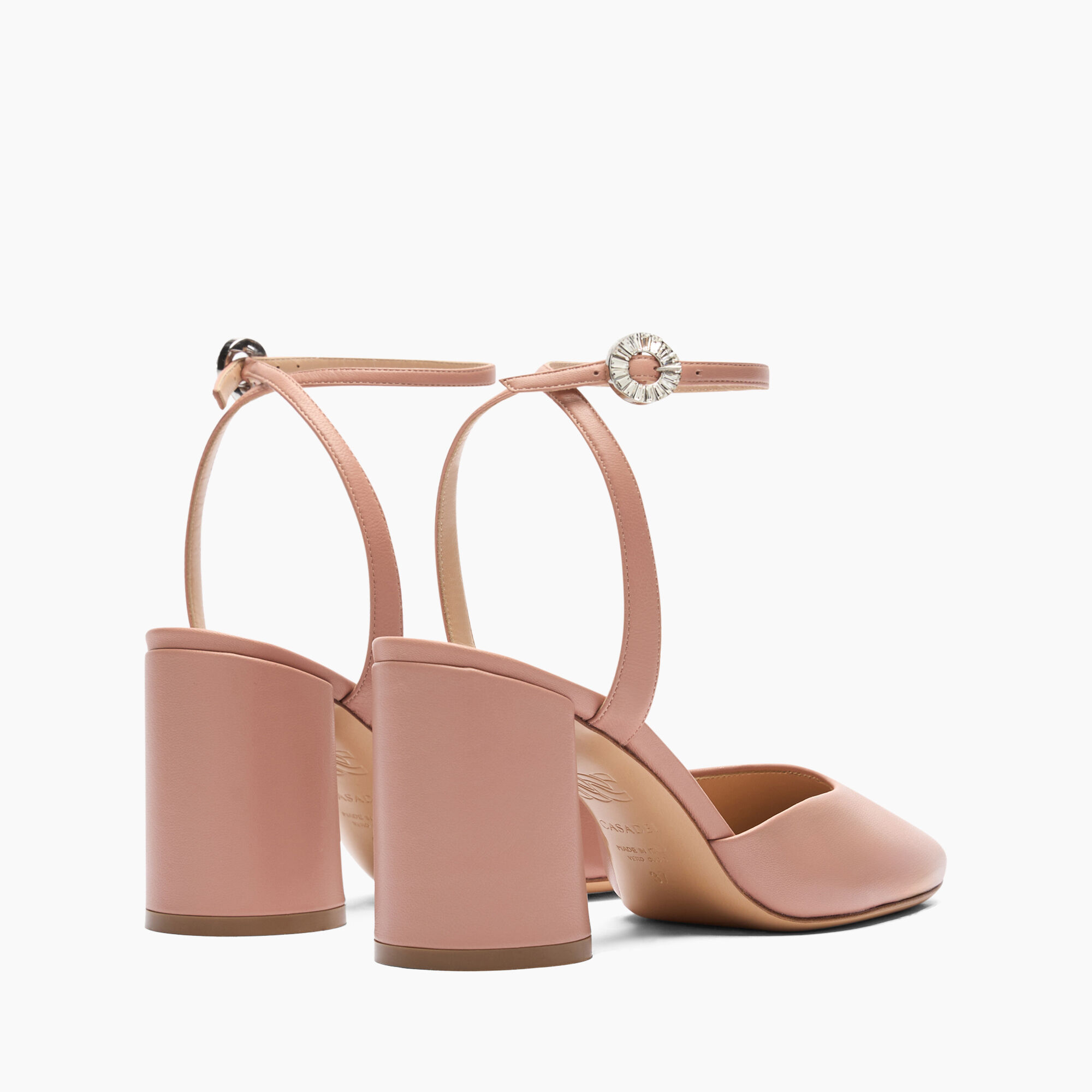 Casadei Cleo Leather Pumps Rosè 1G633J0801C2649