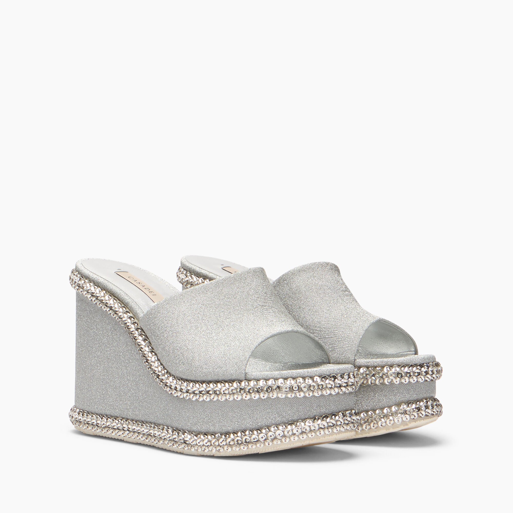 Casadei Sirio Wedge Silver, silver 1M506B0801C2960