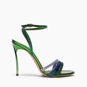 Casadei Blade Sandalia Andromeda Emerald 1L446B100MC2966 Casadei Blade Sandalia Andromeda Emerald 1L446B100MC2966