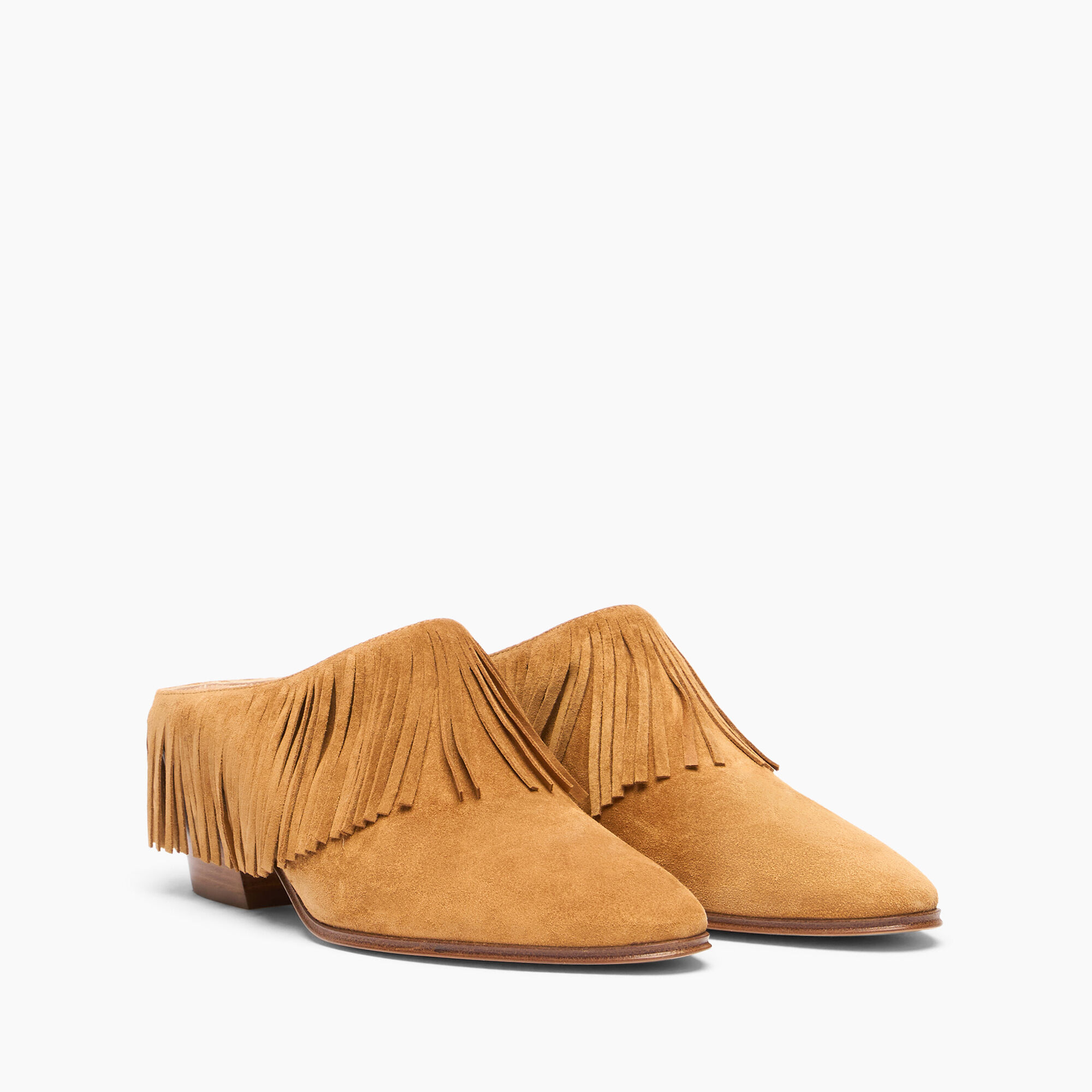 Casadei Beat Fringe Sabot Honey 1H020J0501NOMAD