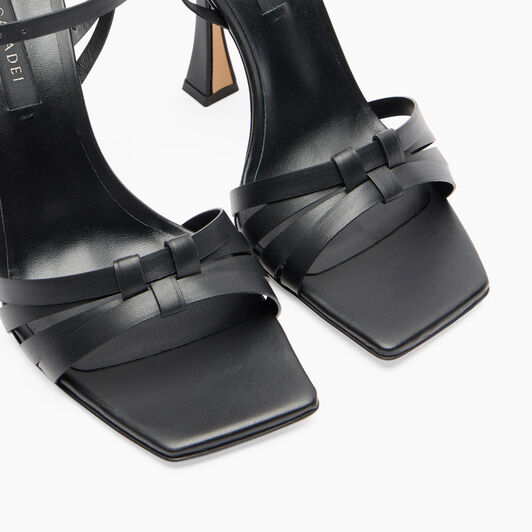 Casadei Atlantis Geraldine Sandal Black 1L336J1001FLONC