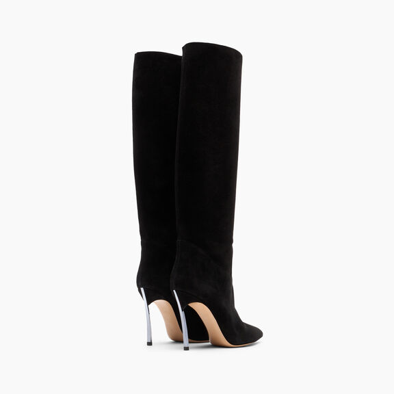 Casadei بوت بليد من الشمواه أسود 1S329Y100MC1832 Casadei بوت بليد من الشمواه أسود 1S329Y100MC1832