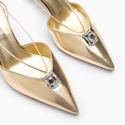 Casadei K-Blade Interstellar Cas2025 Slingback Platinum 1G623J060MC2632