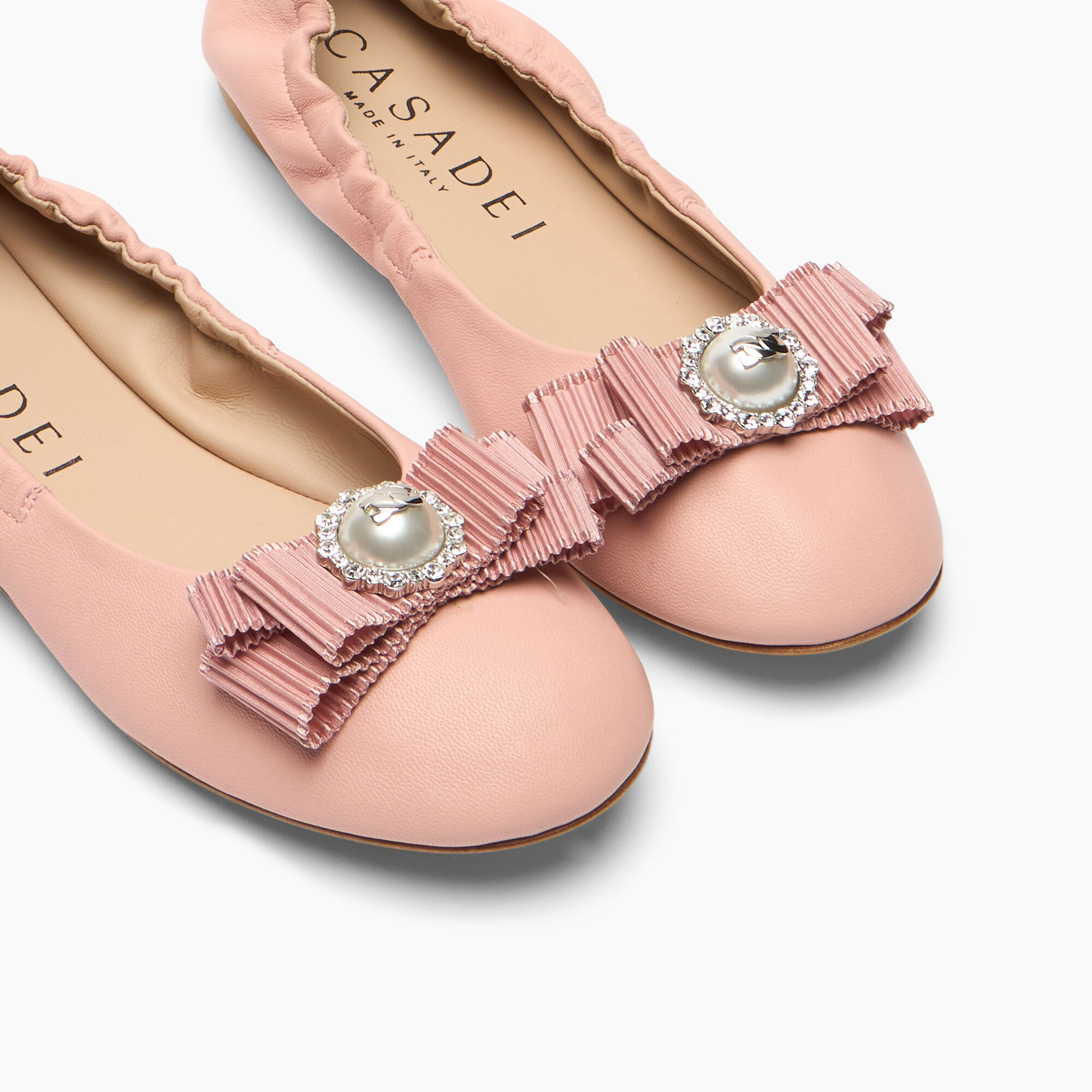 Casadei Ballet Flat Pink 1A305B0101C3005 Casadei Ballet Flat Pink 1A305B0101C3005