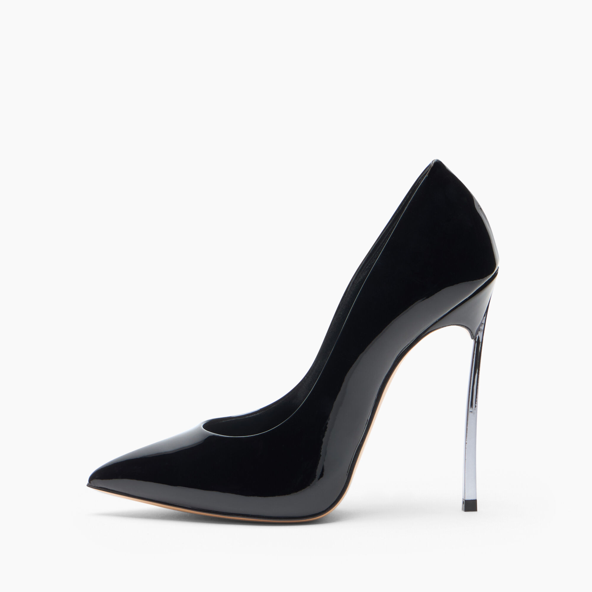 Blade Patent Leather in Black for Women | Casadei®