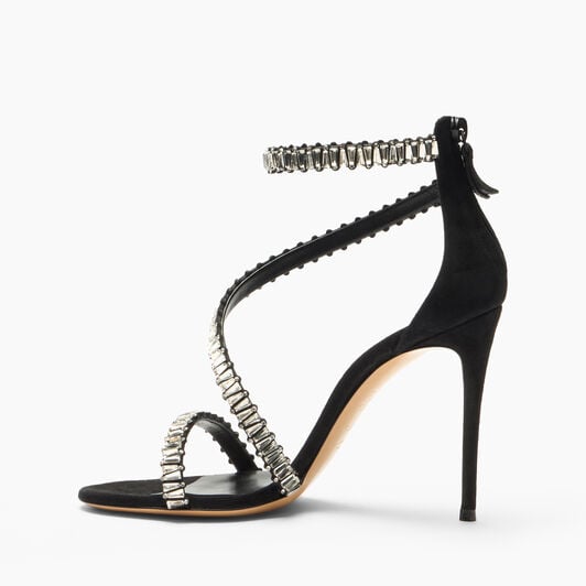 Casadei Sandalo Julia Heaven Black+Dark Silver 1L491C1001T0596 Casadei Sandalo Julia Heaven Black+Dark Silver 1L491C1001T0596