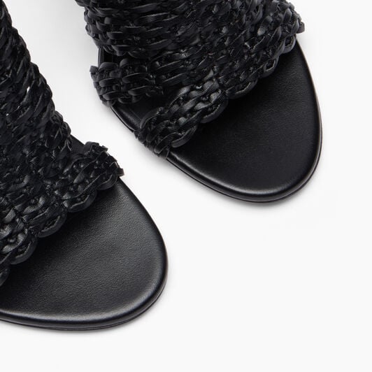 Casadei Avenida Julia Mule Black 1H068B1001C2939 Casadei Avenida Julia Mule Black 1H068B1001C2939