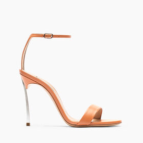 Casadei Marta Leather Sandals Caramel 1L165W100MC2015