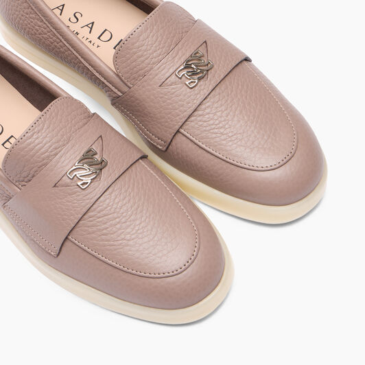 Casadei Passage Slipper Taupe 1D320B0201C2363