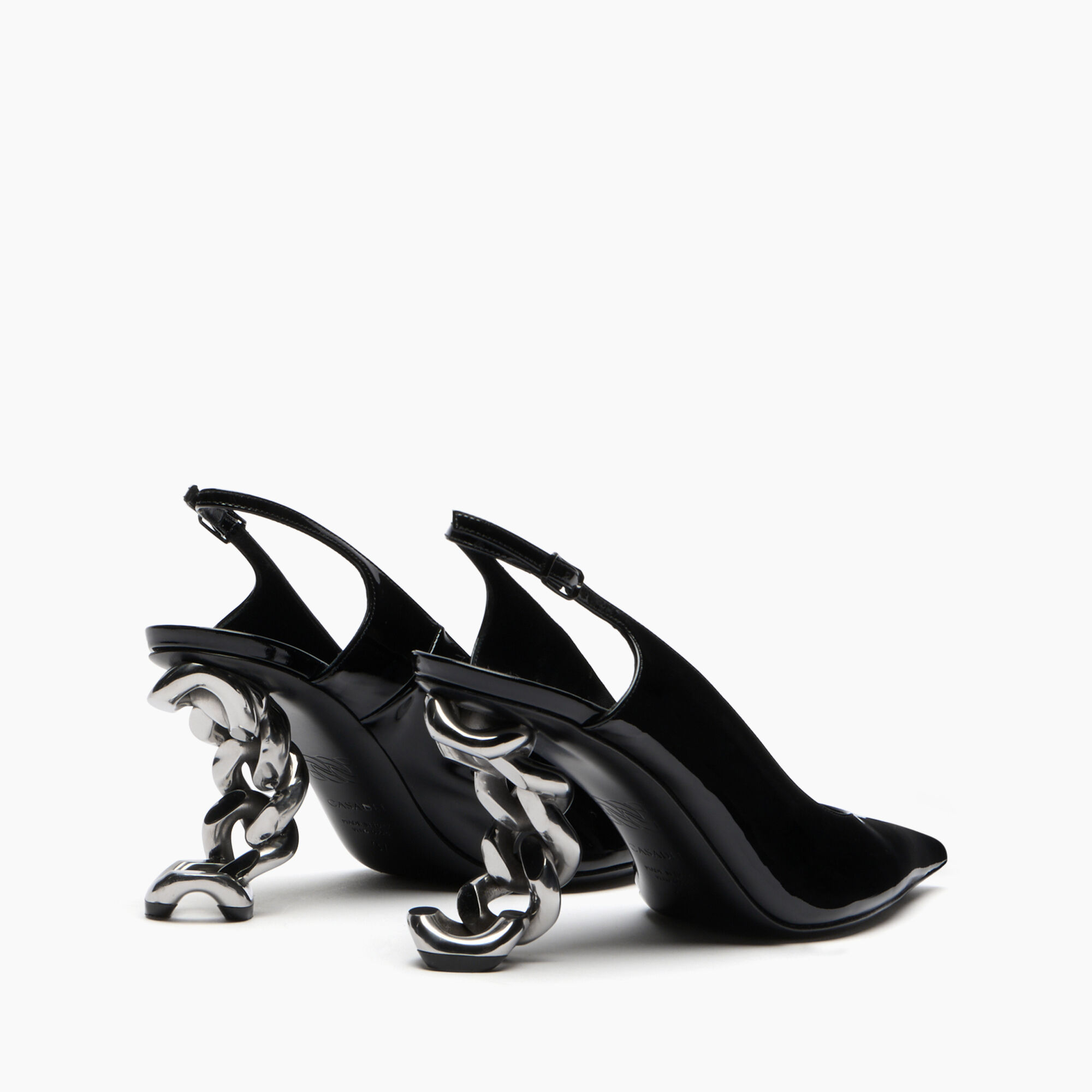 Casadei Slingback Infinity Black 1G662A080MC2907