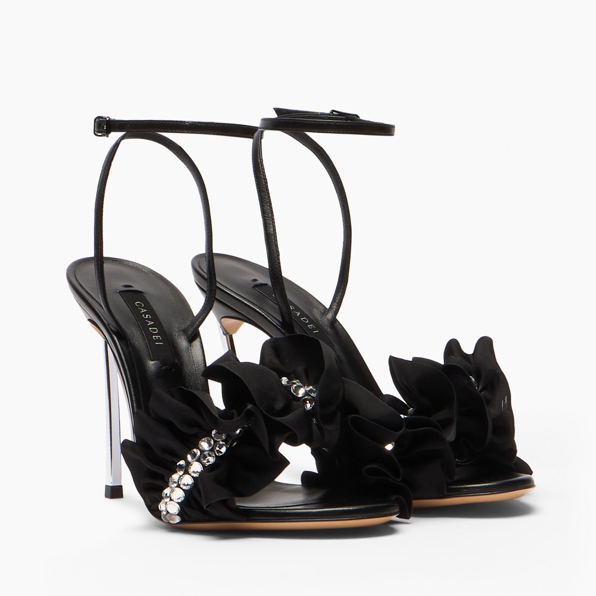 Casadei Annabel Blade Sandal Black 1L450B100MC2931