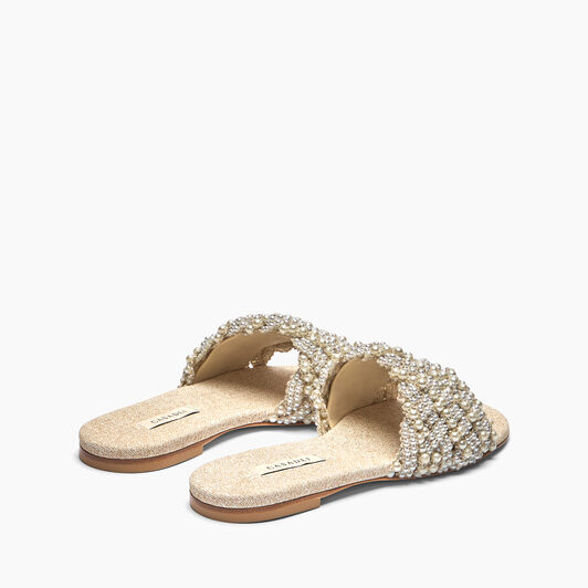 Casadei Pearlsway Flat Gold 1M479J0101C2786