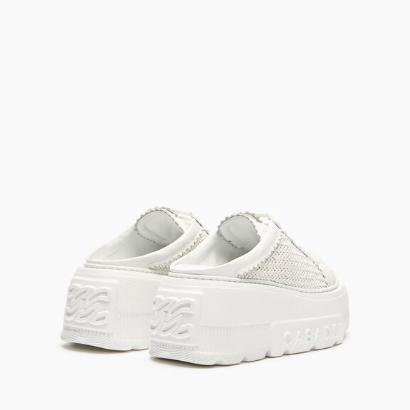 Casadei Nexus Sabot Hanoi White 2X068J0701HANOI Casadei Nexus Sabot Hanoi White 2X068J0701HANOI