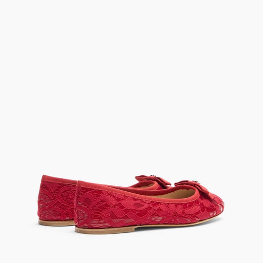 Casadei Liberty Ballet Flats Red Passion 1A291A0101C2867 Casadei Liberty Ballet Flats Red Passion 1A291A0101C2867