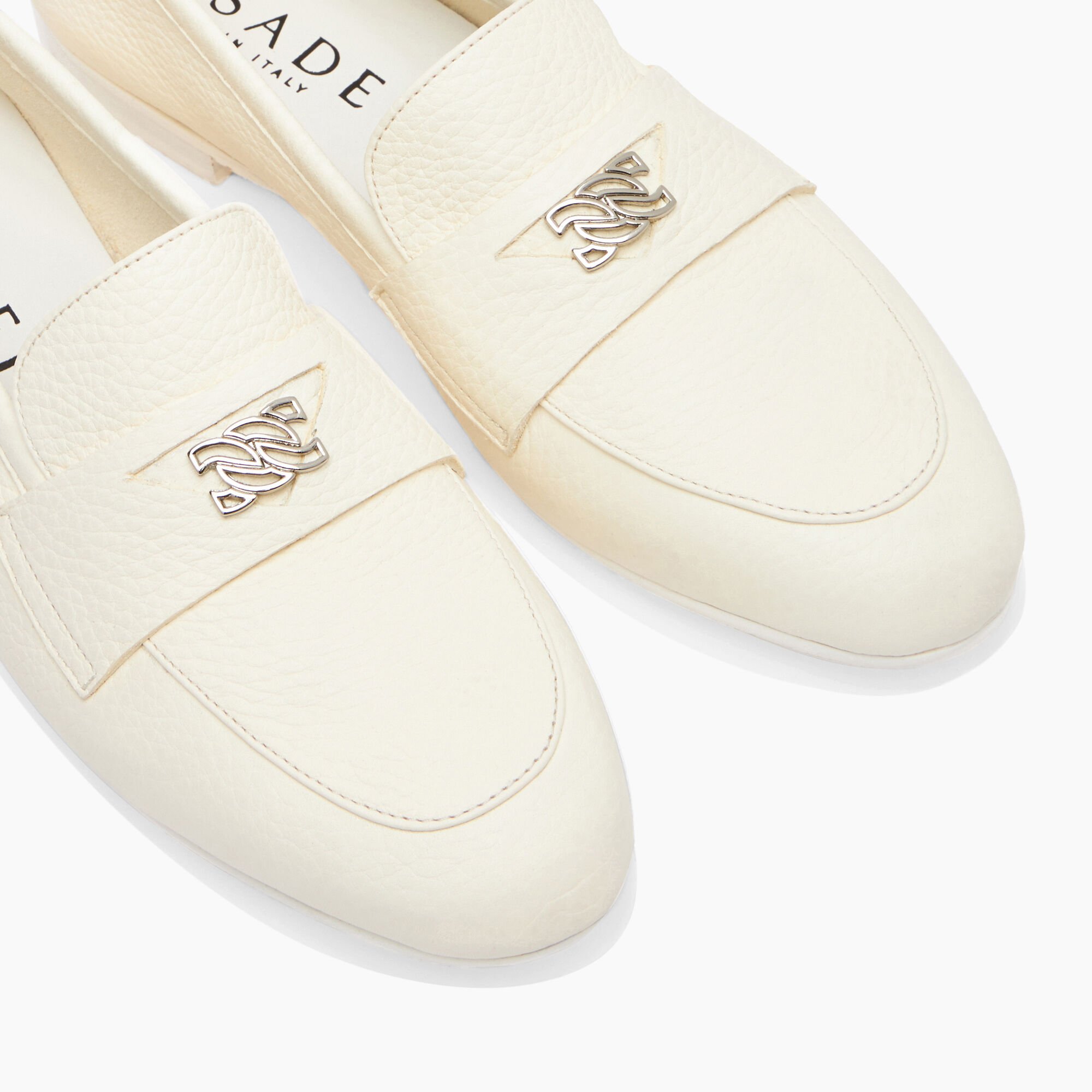 Casadei Antilope Loafers Off White 1D283J0101C2363
