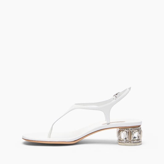 Casadei Belle Epoque Sandal White 1N253B0301C2971