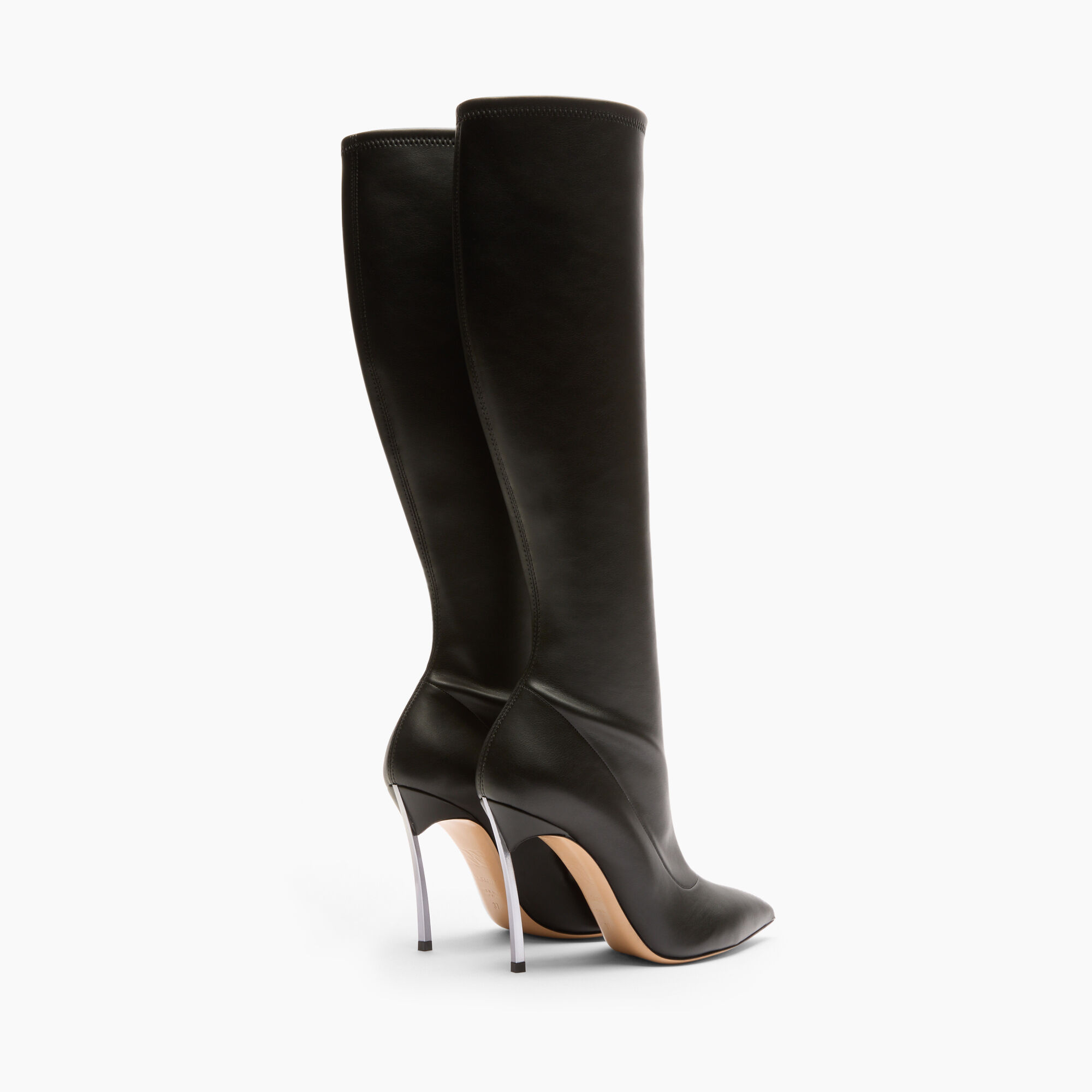 Casadei Blade Stretch to the knee Boots Black 1S330Y100MC2274