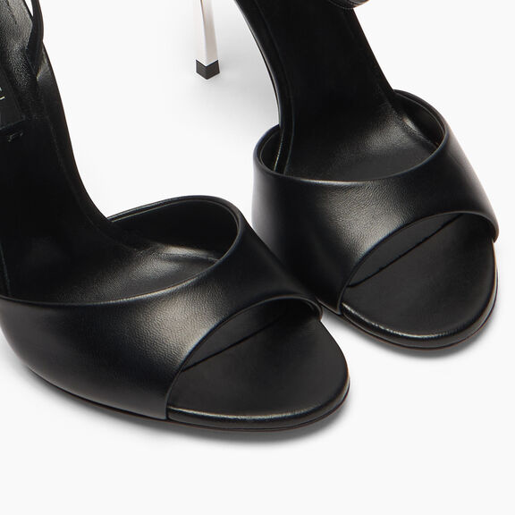 Casadei صندل مينوركا بلايد Black 1L413B100MC1155