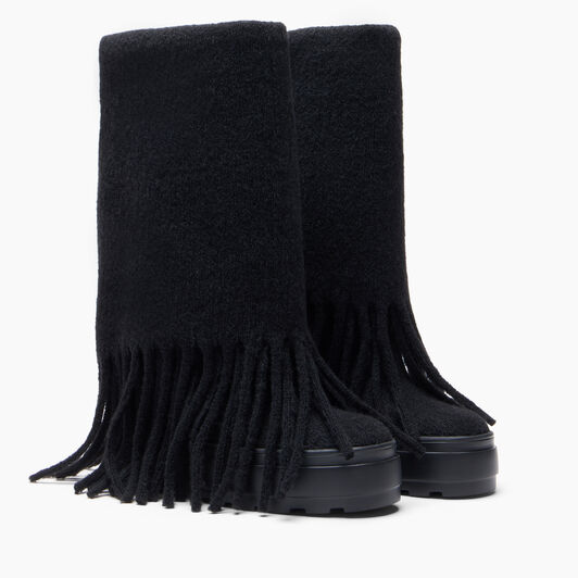 Casadei Double Face Dakota Boot Black 2S420C080NCAYEN