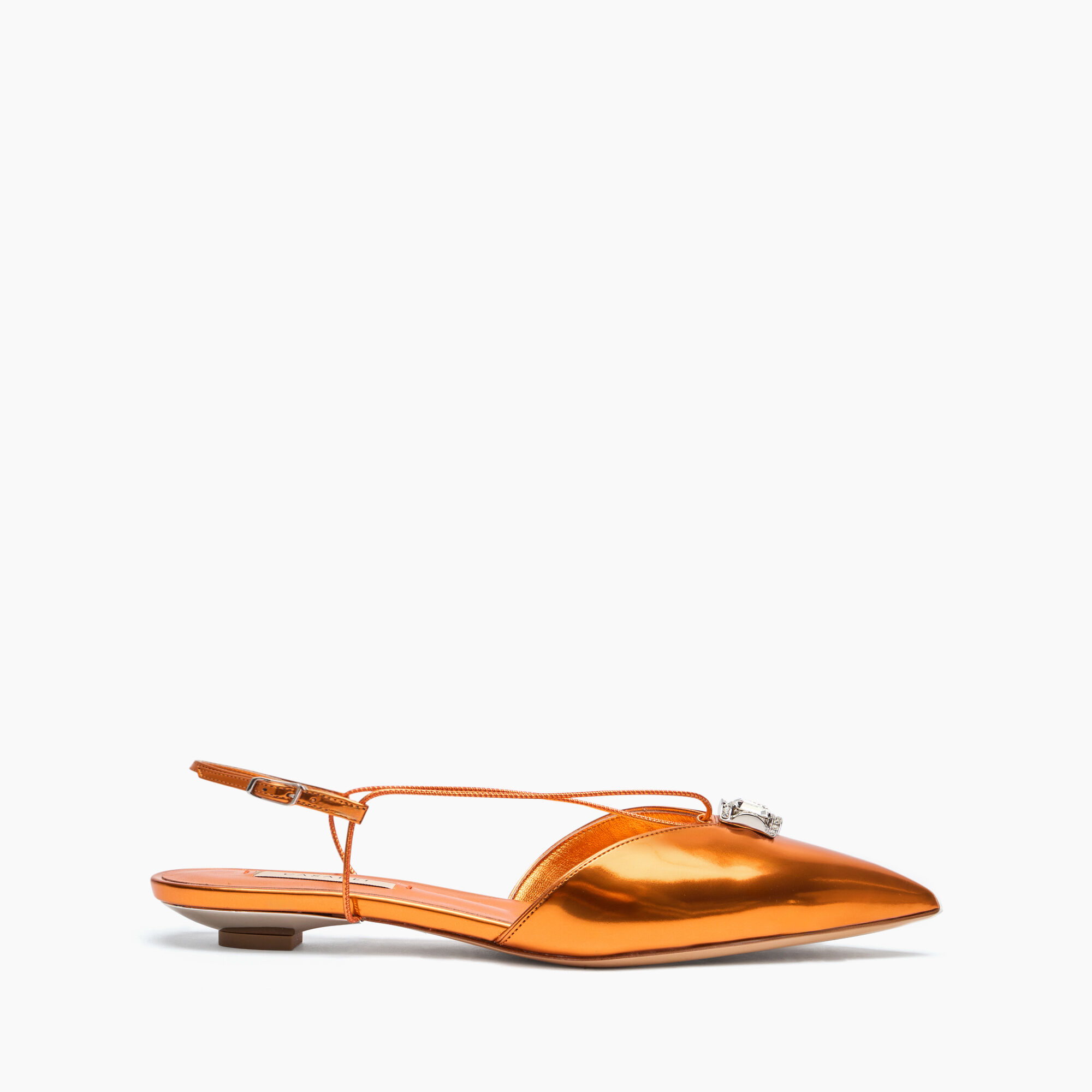 Casadei Blade Kitten Cas2025 Flats Paprika 1G624J020MC2632
