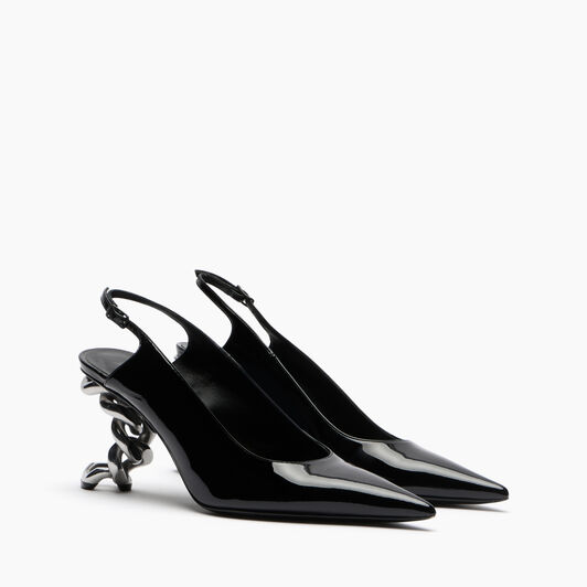 Casadei Slingback Infinity Black 1G662A080MC2907
