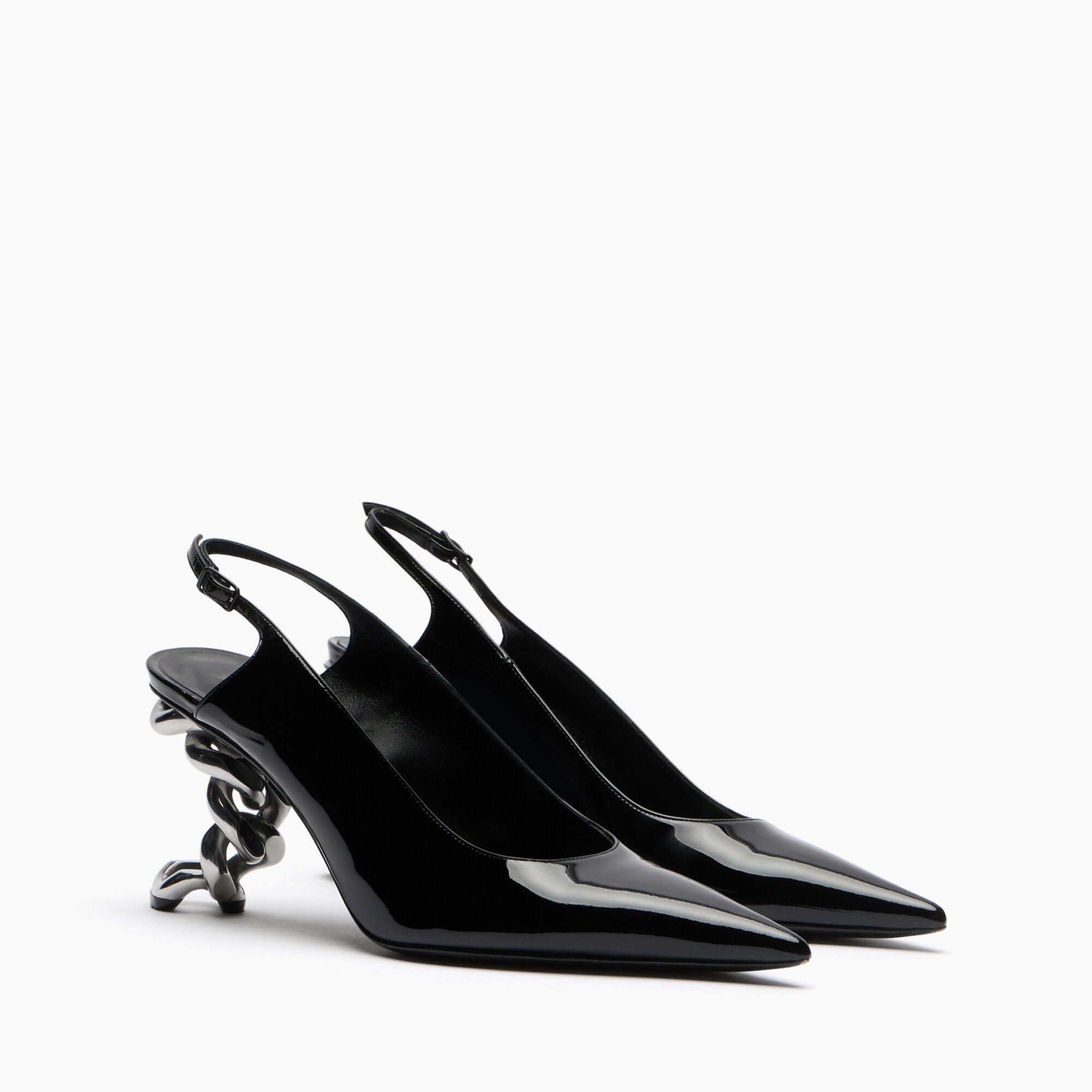 Casadei Slingback Infinity Black 1G662A080MC2907