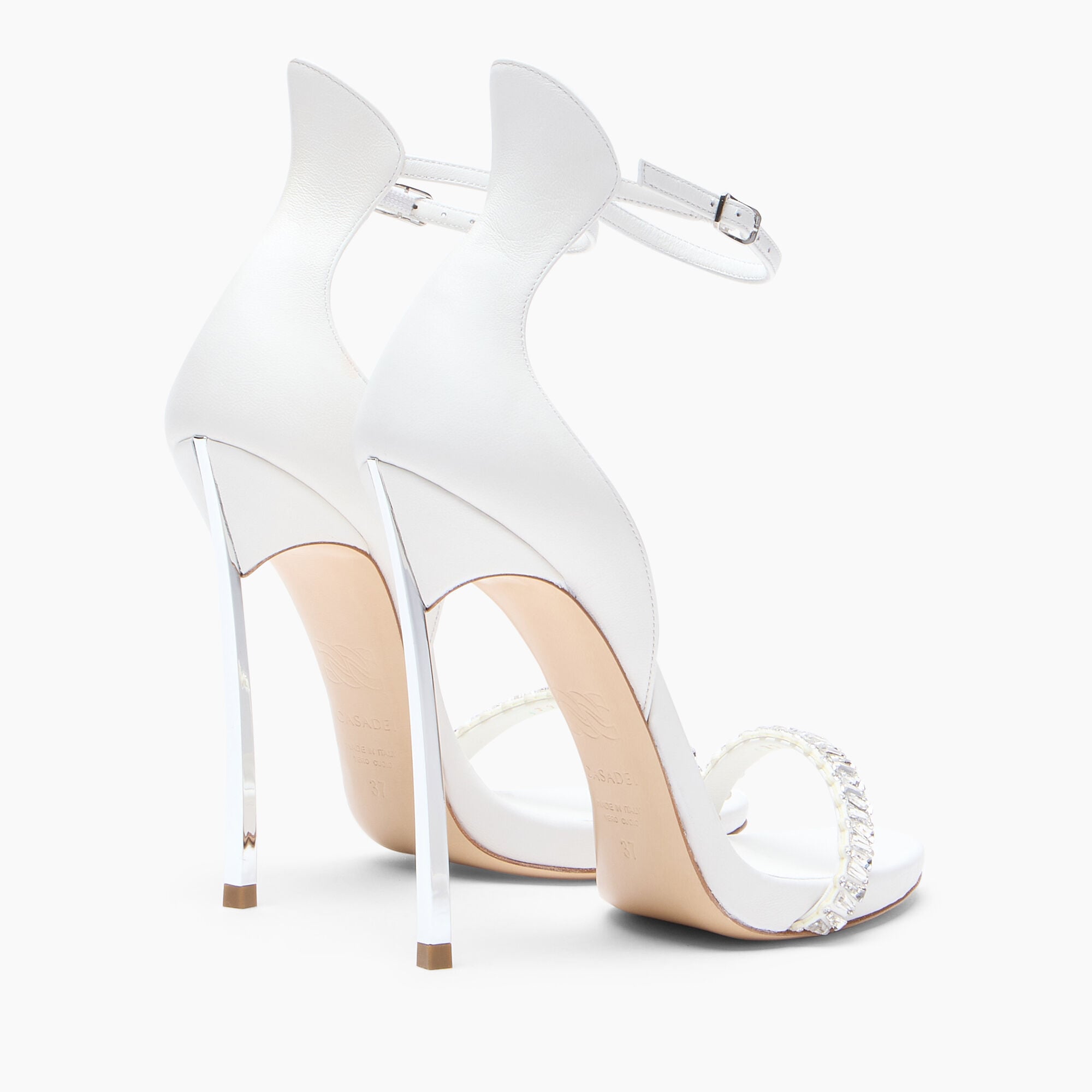 Casadei Cappa Blade Heaven Sandal Silver 1L495C120MT0597 Casadei Cappa Blade Heaven Sandal Silver 1L495C120MT0597