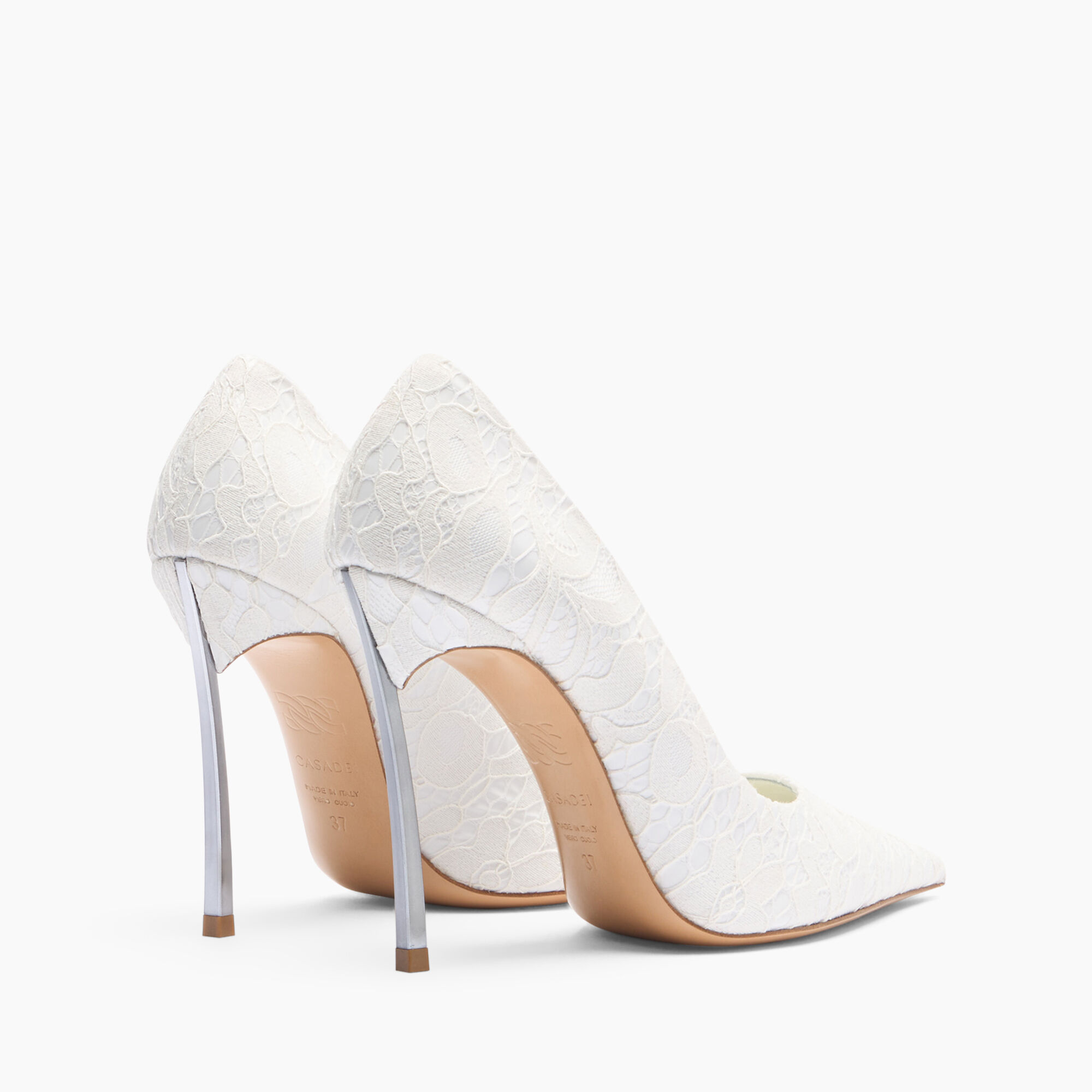 Casadei Liberty Blade Pumps White 1F940X100MC2837