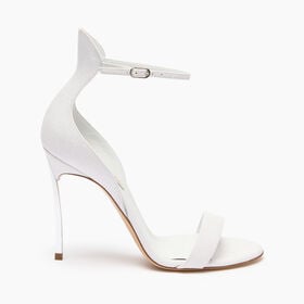 Casadei Cappa Blade Sandal White 1LG40D100MTRINI