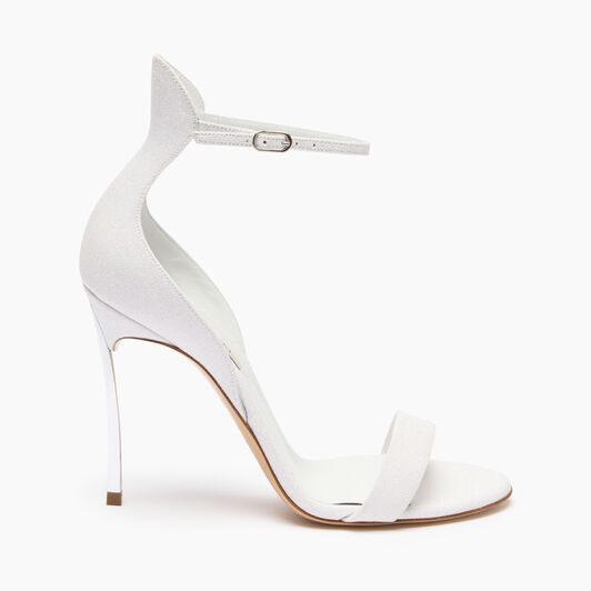 Casadei Cappa Blade Sandal White 1LG40D100MTRINI