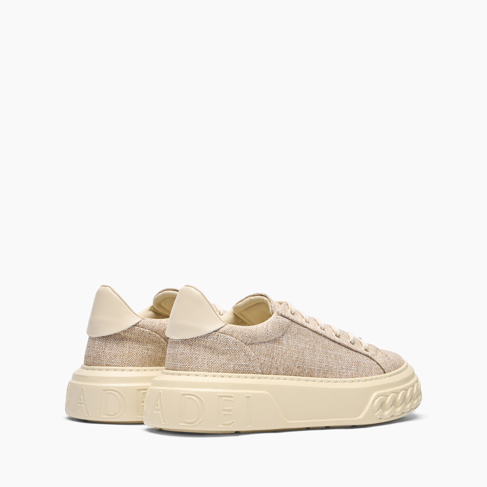 Casadei Off Road Jutalux Sneakers Gold and Milk 2X051J0201C2671