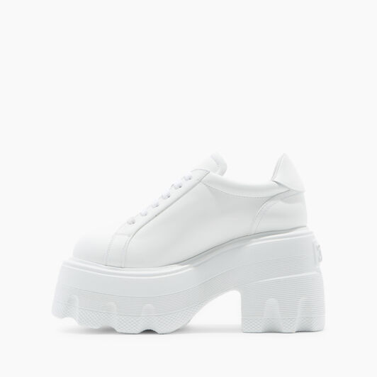 Casadei Maxxxi Leather Sneakers White 2X984W0701SALEN