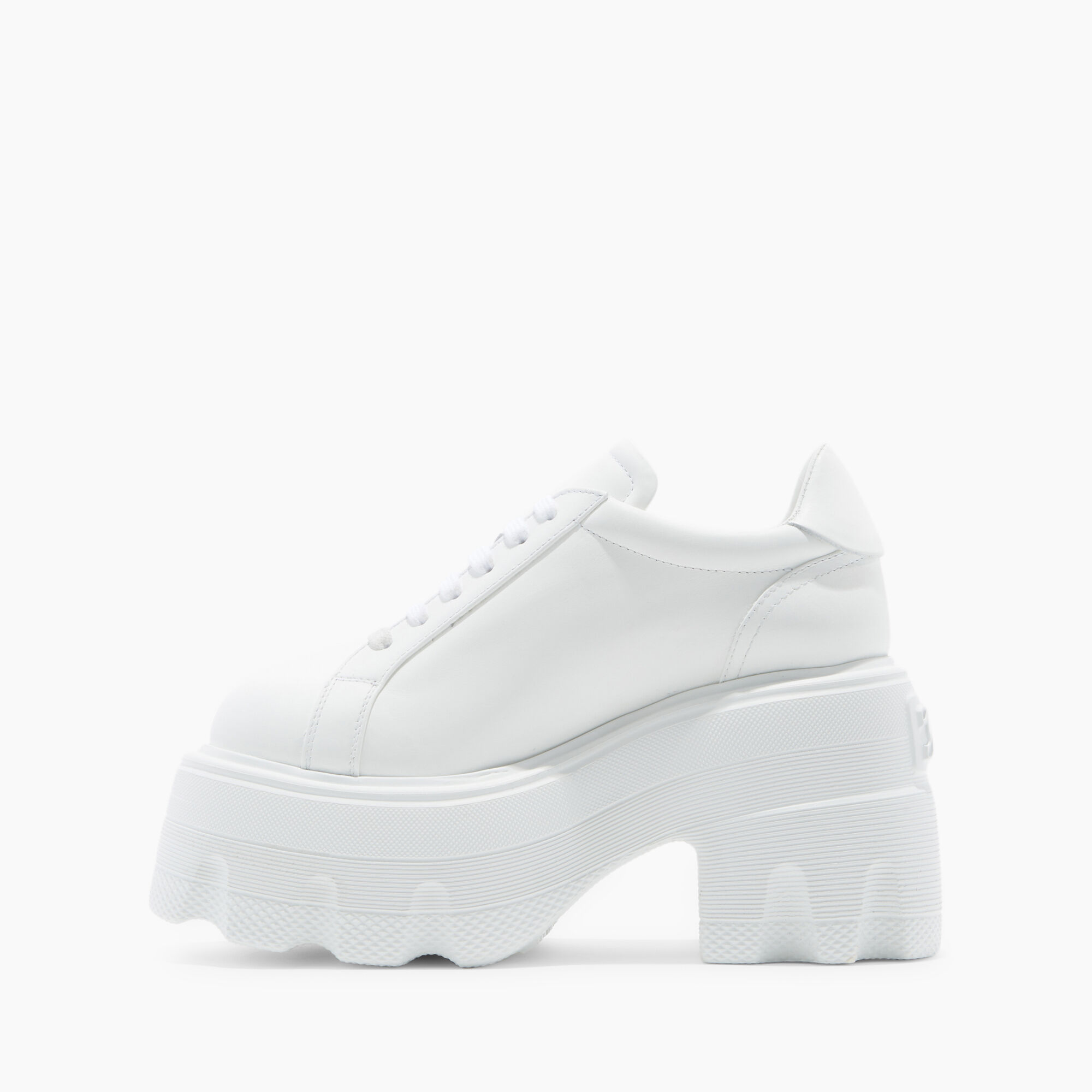Casadei Maxxxi Leather Sneakers White 2X984W0701SALEN