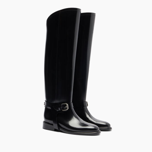 Casadei Riderama To The Knee Black 1S372A0201C2858