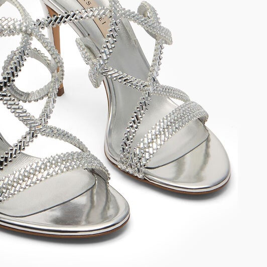 Casadei Josephine Julia Sandalia Silver. silver 1L439B1001C2952 Casadei Josephine Julia Sandalia Silver. silver 1L439B1001C2952