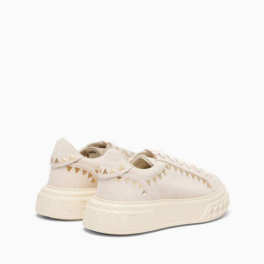 Casadei Nexus Divine Sneaker Yogurt Gold 2X090A0701C2914 Casadei Nexus Divine Sneaker Yogurt Gold 2X090A0701C2914