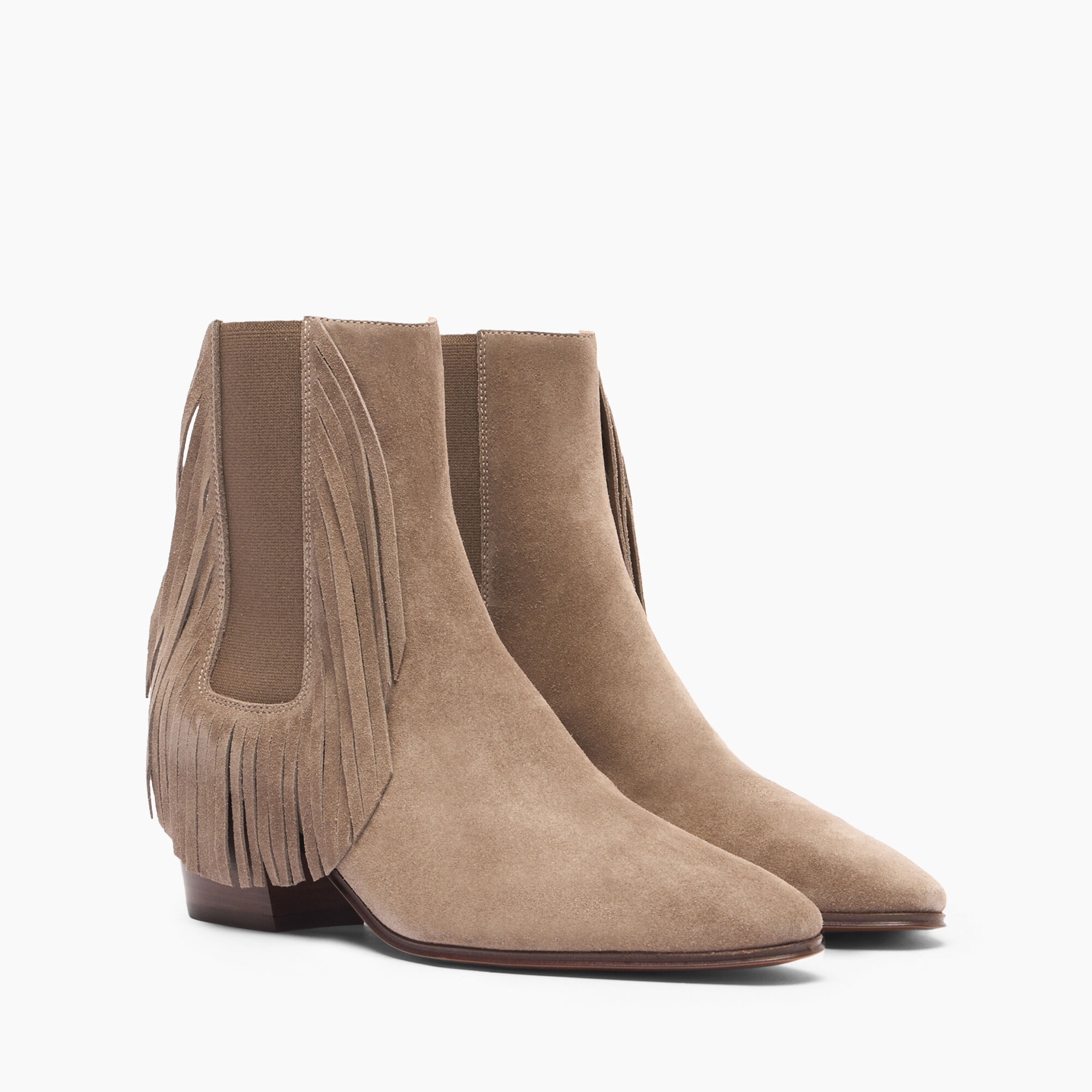 Casadei Beat Suede Ankle Boots Caribou 1Q203Y0501NOMAD