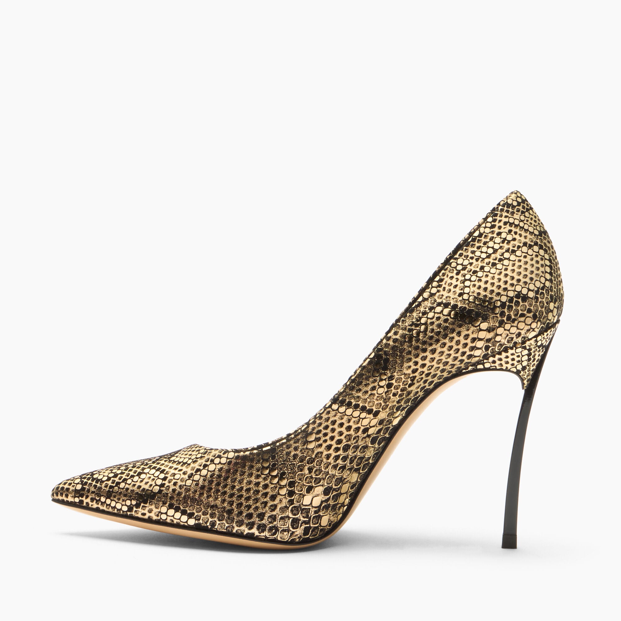 Casadei Blade Goldfinger Pump Goldfinger 1F915W100TGLDFG Casadei Blade Goldfinger Pump Goldfinger 1F915W100TGLDFG