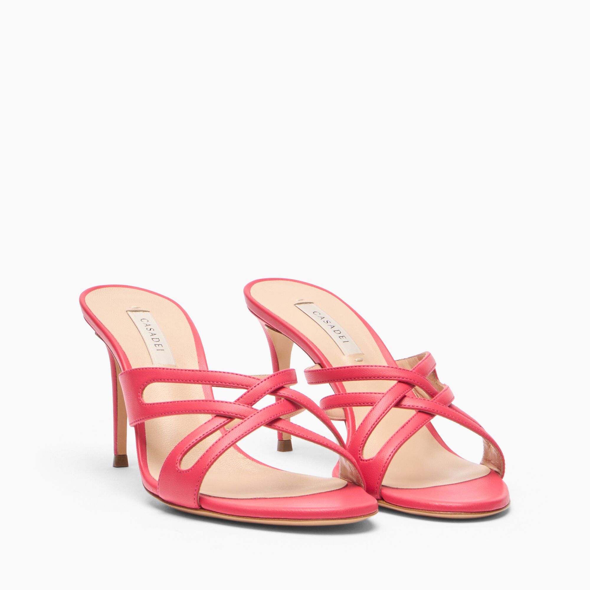 Casadei Mule Julia Red Tulip 1M540B0801MINOR